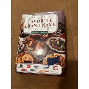 013-011 Great American Favorite Brand Name‎ Cookbook Collector Hardcover 605 Pg